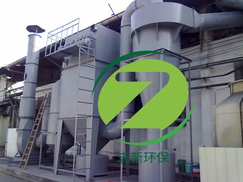 布袋除塵器進風口的位置對除塵效率的影響